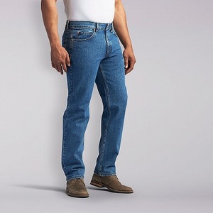 即決 ラングラー Wrangler Five Star Premium Denim ワンウォッシュストレートジーンズ レギュラーフィット Dark Stonewash W29 L32 送料安