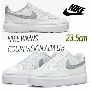 NIKE WMNS COURT VISION ALTA LTR ナイキ ウィメンズ コート ビジョン アルタ LTR(DM0113-101)白23.5cm箱無し