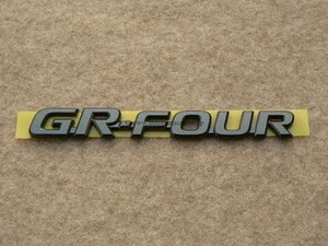 GR FOUR エンブレム emblem 純正 部品 TOYOTA トヨタ パーツ genuine parts 通販 Gs G