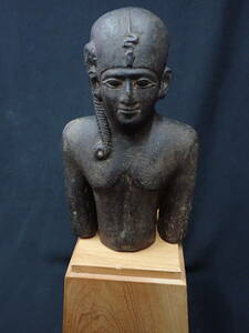ガンダーラ　 エジプト　木製　ホルス像