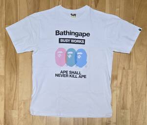 ★美中古 A BATHING APE Tシャツ L