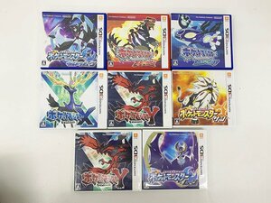 3DS ポケットモンスターセット ウルトラムーン オメガルビー アルファサファイア X Y サン ムーン