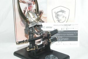 【非売品】MSI 長野剛コラボ オリジナル兜模型 GF KATANA/SWORD SERISS 【未使用品】