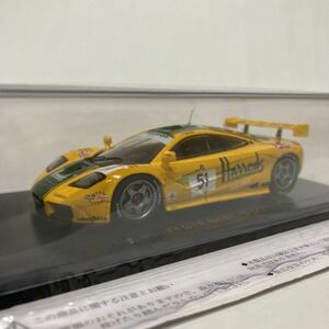 アシェット ル・マン 24時間レースカーコレクション 1/43 Mclaren F1 GTR #51 3rd 1995年 マクラーレン ハロッズ ミニカー モデルカー