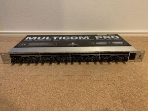 【ジャンク】BEHRINGER MDX4400 MULTICOM PRO ベリンガー 4チャンネルコンプレッサー