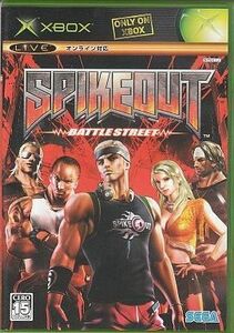 中古XBソフト SPIKEOUT BATTLE STREET スパイクアウト　バトルストリート