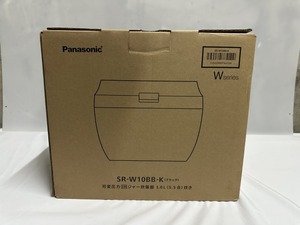 Panasonic パナソニック Bistro ビストロ 可変圧力IHジャー炊飯器 ブラック SR-W10BB 未使用 買取品