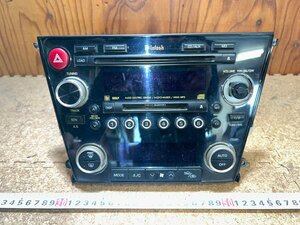 H19年　レガシィ　BP5/BL5　後期　純正マッキントッシュオーディオ　AUX/CD/MD/ラジオ　ダイヤル欠品有り　中古品