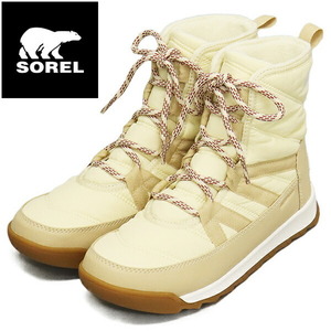 SOREL (ソレル) WMS NL5162 ウィットニー2プラス レース ウォータープルーフ レディースブーツ 292HONEY WHITE SRL132 US7-約24.0cm