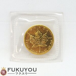 K24 カナダ メイプルリーフ金貨 1982 1/10oz 3.1g