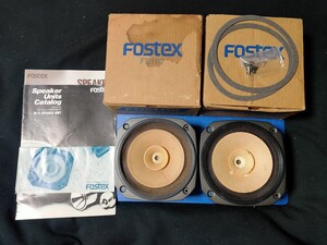 FOSTEX フルレンジスピーカー FE-167 ペア 16cmダブルコーン形 現状渡し 音出し確認済み フォステックス 