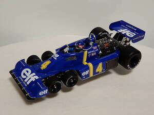 1/18 エグゾト GPC97042 ティレル フォード Tyrrell Ford P34 パトリック デパイユ 1976 スウェーデンGP #4 Patrick Depailler Exoto