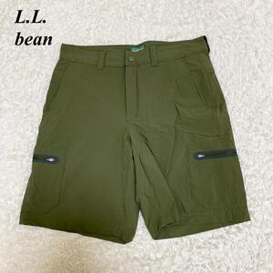 エルエルビーン LL Bean ハーフパンツ ショート L グリーン □