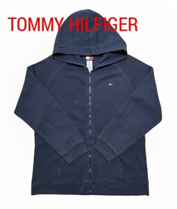 【良品】TOMMY HILFIGER(トミーヒルフィガー)レディースパーカー L 