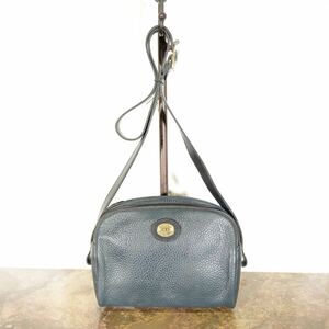 Christian Dior LOGO LEATHER SHOULDER BAG/クリスチャンディオールロゴレザーショルダーバッグ