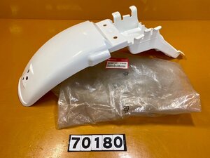 【送料無料!!】70180 新品 HONDA ホンダ エイプ100 リアフェンダー カウル 白 80100-KRL-680ZB