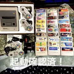 スーパーファミコン本体 スーパーファミコンソフト 30本 まとめ売り 起動確認済