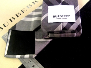 ★*:.【新品N】0630 新作/現行モデル★バーバリー【BURBERRY LONDON】ネクタイ【人気の超細ナロータイ】