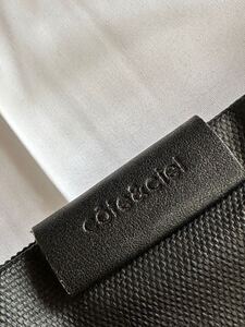 【美品】cote&cielサコッシュ黒　1円から！