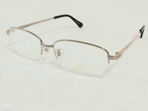 新品　RODENSTOCK ローデンストック　日本製　ブランド　メガネ　めがね　ハーフリム　チタン　軽い　上品　高級感　ゴールド