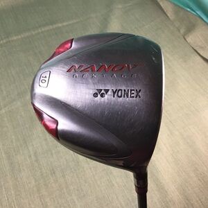 YONEX ヨネックス NANOV NEXTAGE ドライバー 10° NANOHIGHSPEED500　FLEX S-1