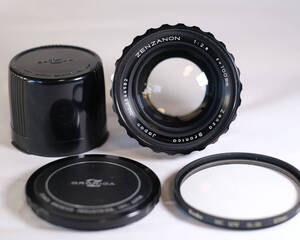 【美品】ZENZANON 100mm F2.8 プロテクター付き