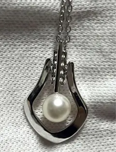 MIKIMOTO ネックレス　パール　真珠　シルバー　SILVER 一粒　1P