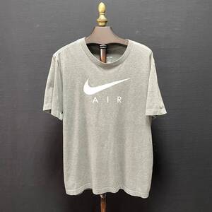 【980円スタート】USA 古着 半袖 Tシャツ NIKE チャコールグレー メンズM ナイキ ロゴTシャツ スポーツ 古着卸 BA1595