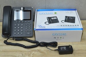 W789■現状品■Android搭載　IPテレビ電話機■GRANDSTREAM GXV3240■ビジネスフォン■初期化済・カメラ動作確認済・ツーツー音確認済