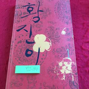 Y22-290 ファイ・ジンイ① あなたは誰になるために咲く チョン・ギョンリン 長編小説 2004年発行