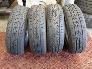 DF5813■155/65R13 73S　4本価格　BRIDGESTONE NEXTRY　送料無料 夏 7.5分山 アルト ラパン ミラ イース ムーブ EK オッティ モコ