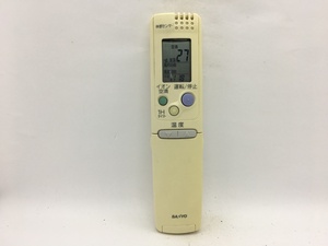 SANYO　エアコンリモコン　RCS-SN4　中古品A-5391