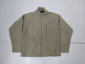 9．パタゴニア ポルトガル製 SYNCHILLA 細畝 ピケ フリース シンチラ ジャケット ブルゾン アウトドア Patagonia メンズL ベージュy201