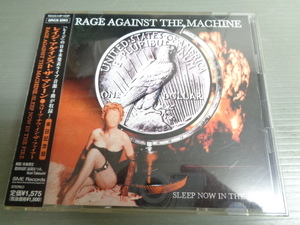 *レイジ・アゲインスト・ザ・マシーンRAGE AGAINST THE MACHINE/スリープ・ナウ・イン・ザ・ファイアーSLEEP NOW IN THE FIRE★帯付5曲入CD