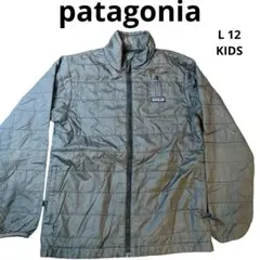 patagonia パタゴニア　プリマロフトジャケット　キッズL 約160グレー