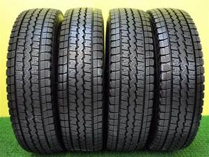 9768 中古 4本 165R14 6PR 6P LT ダンロップ ウインターマックス SV01 WINTER MAXX 165 14 165-14 165/14