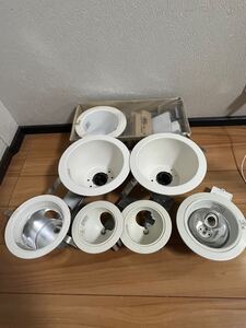 ダウンライト 照明器具 天井埋込型　 LED電球取り付けOK 未使用と一部中古品