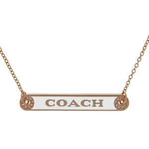 ◆COACH コーチ◆ ネックレス ペンダント アクセサリー ジュエリー レディース アウトレット ローズゴールド 送料無料 F76470 RSCHK/N