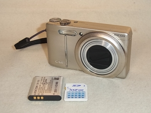 RICOH リコー CX4 デジタルカメラ 動作しますが 中古ジャンク扱い品