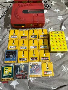 SHARP ツインファミコン☆ディスクシステム２１枚付きジャンク品