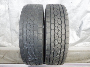 245/70R19.5 136/134J ブリヂストン M800 中古 2本セット オールシーズンタイヤ 2020年製 UT2869