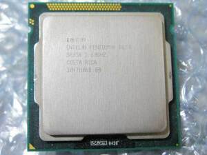 Pentium G620 2.6GHz 3MB LGA1155 2C/2T Sandy Bridge クリックポスト可