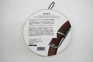 WELT スマートベルト SMART BELT for Hearthier Life ブラウン 対応ウエストサイズ：61-157cm ヘルスケア ダイエット ボディケア R2207-003