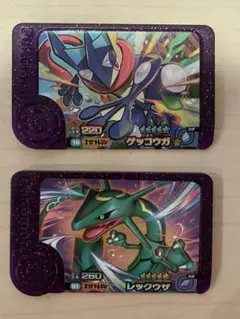 ポケモン　フレンダ　ゲッコウガ・レックウザ