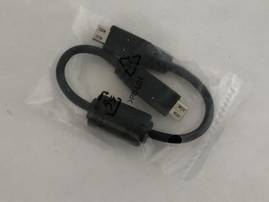 microUSBオス～microUSBオス データ転送/充電 スマートフォン用 USBケーブル #