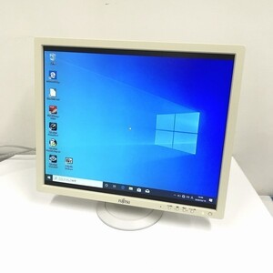 @S177 秋葉原万世商会 ヤフオク店 富士通 液晶ディスプレイ VL-194SEL 19型SXGA 1280x1024 VGA.ACコード付属