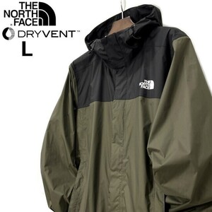 1円～!売切!【正規新品】THE NORTH FACE◆VENTURE 2 JACKET マウンテンパーカー US限定 DRYVENT 撥水 防水 キャンプ(L)緑 カーキ 180915-55