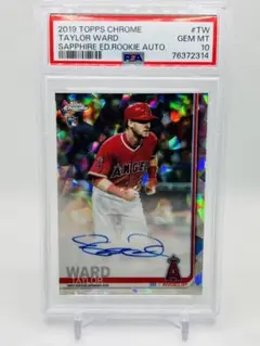 2019 Topps Sapphire RC 直筆サインPSA テイラーウォード