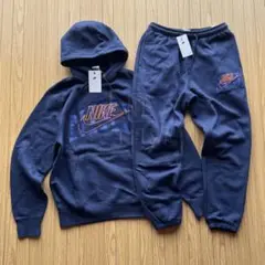 パーカー L NIKE ジョガーパンツ フリース スウェット ネイビー