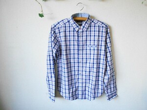 メンズビギ MENS BIGI 春～ コットン 100% チェック シャツ 02